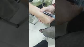 Blood sample collection procedureaseptic hospital shorts doctor labtechnician nursing lab [upl. by Harol]