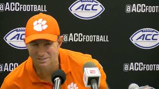 Clemson 29 Florida State 13 Dabo Swinney postgame [upl. by Hasheem]