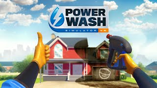 POWERWASH SIMULATOR VR OFFICIAL LAUNCH TRAILER  PLAY YOUR WAY  META QUEST [upl. by Nueormahc762]