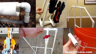 10 Life Hacks with PVC 8 [upl. by Nerdna879]