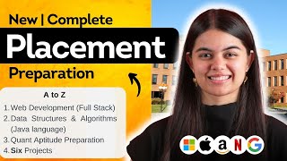 Complete Placement Preparation  Full Stack Web Development  Java DSA  Aptitude  New SIGMA 40🚀 [upl. by Emlen]