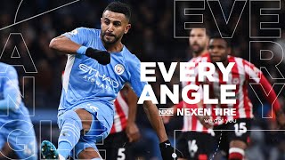 EVERY ANGLE  MAHREZ PENALTY vs BRENTFORD [upl. by Perloff820]