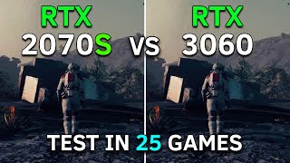 RTX 2070 SUPER vs RTX 3060  Test In 25 Games at 1080p  2023 [upl. by Meadows]