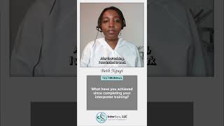 Testimonial  Beth Ngugi  Bridging the Gap Medical Interpreter Training [upl. by Clevie]