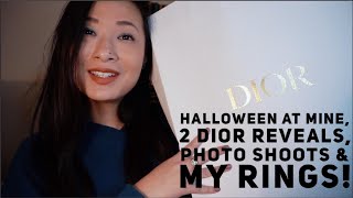 Halloween 2 Dior Reveals Photoshoots and My Rings  wenwen stokes [upl. by Tuppeny]