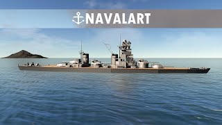 Naval Art  Custom IJN Battleship Showcase [upl. by Anderson]