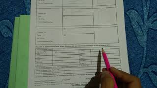 Post office KYC form fill up ekdam easy hai [upl. by Mcneely]