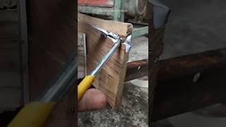 how to wood repair and handyman tips woodworking lifehack carpentry tips diy shorts [upl. by Aisiat162]