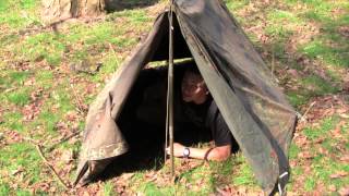 German Flecktarn Shelter Half Part 2 Equip 2 Endure [upl. by Pincas]