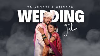 Marathi Wedding Cinematic 2023  Wedding Video  Vaishnavi amp Ajinkya  Maharashtrian Wedding film [upl. by Rickert]