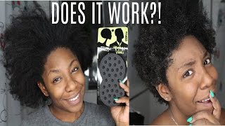 Conair Sponge Coils On Natural Hair Does It Work  NaturallyNellzy [upl. by Kane]