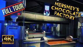 Hersheys Chocolate Factory Tour  Chocolate making process  Hershey PA  September 2023 4K UHD [upl. by Bennir658]