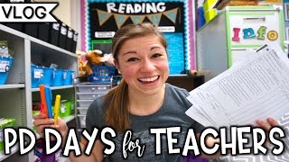 What Do Teachers Do on PD Days  That Teacher Life Ep 26 [upl. by Alastair]