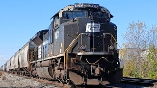 4K NS 1073 Penn Central Idling for 1 minute straight [upl. by Arev]