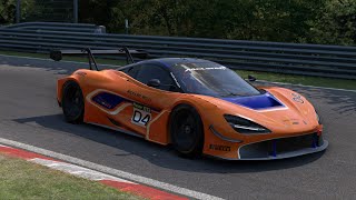 Automobilista 2 Testing 15 physics with gamepad  McLaren 720S GT3 on Nurburgring Nordschleife [upl. by Saitam794]