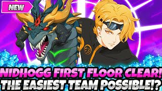 THE EASIEST TEAM TO CLEAR NIDHOGG FLOOR 1 HOW TO BEST STRATEGY amp FULL GUIDE 7DS Grand Cross [upl. by Akamahs]