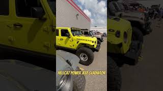 Hellcat Powered Custom Jeep Gladiator At The Steer Smarts Crawlers And Coffee In Michigan [upl. by Liberati]