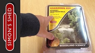 River  waterfall learning kit by Woodland Scenics Review [upl. by Capps]