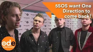 5SOS want One Direction to come back [upl. by Ahseikram]