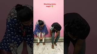 Shocking tricks magic 😱 wait for end 🤪 shorts comedy ytshorts magic couplegoals neelshilpa0 [upl. by Pitzer625]