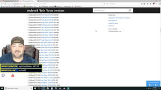 INSTALLING ARCHIVED FLASH VERSIONS [upl. by Ehrsam]
