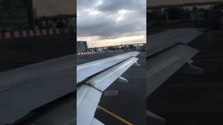 United Airlines take off from Mexico City airport [upl. by Inga63]