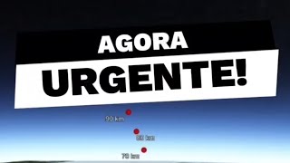 🚨URGENTE Pequeno Asteroide vai colidir com a Terra em instantes Asteroide Terra colisão [upl. by Ash]