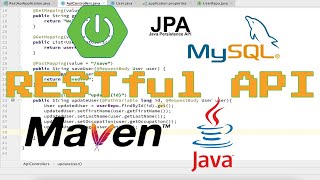 Create your FIRST CRUD RESTful API  Java MySQL Springboot JPA amp Maven [upl. by Drandell]