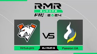 Virtuspro проти Passion UA  PWE CS2 EU RMR B 2024 [upl. by Maro]