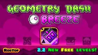 GEOMETRY DASH BREEZE All Levels 14  All Coins  Swingcopter Mode [upl. by Cence]