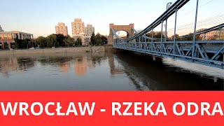 Rzeka Odra we Wrocławiu  21 września 2024 [upl. by Attenwahs]