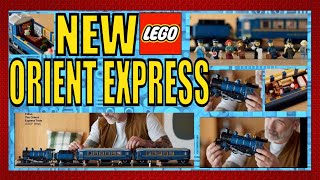 NEW LEGO IDEAS Orient Express Set REVEALED [upl. by Ativ]