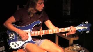 Rickenbacker 4003 Chili Peppers Funk Slap Bass Thing by Carl Seager [upl. by Andros]