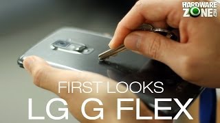 LG G Flex Smartphone Preview  Flexing for a Versatile Future [upl. by Jollanta]