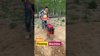 mini plowing machine for agricultural purposes [upl. by Airakaz137]