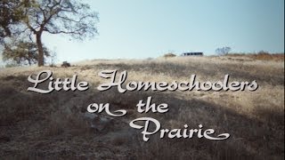 Jostie Flicks  Little Homeschoolers on the Prairie intro parody [upl. by Devonne]