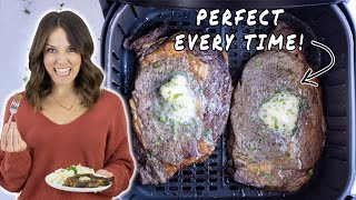 Air Fryer Steak Filet Ribeye or Sirloin [upl. by Rollet]