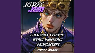 Giorno Theme From JoJos Bizarre Adventure [upl. by Eileek]