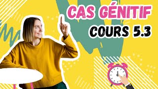 Apprendre le russe rapidement Cours 53 Cas Génitif [upl. by Irrehs]