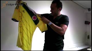 Jugadores opinan sobre la nueva camiseta de la selección Colombia [upl. by Bear]