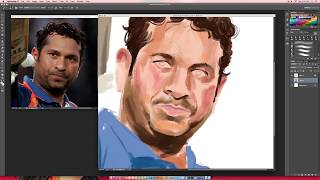 Sachin A Billion Dreams  Portrait Demo  Uday Mohite [upl. by Oniluap121]