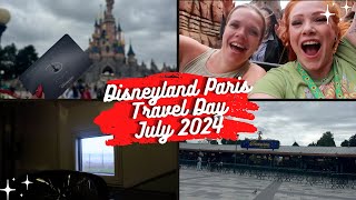 Disneyland Paris July 2024  Travel Day  Eurotunnel Annual Pass Disability Pass Rides Relax 🚗🇫🇷 [upl. by Dedrick]