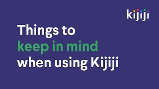 Things to keep in mind when using Kijiji  Tips to make and save money from home [upl. by Anika880]