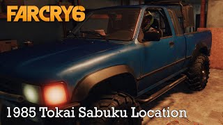 1985 Tokai Sabuku Location  BEST default CarRide  Far Cry 6 Guide in 4K [upl. by Assennej924]