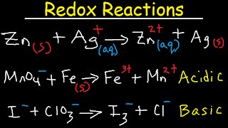 How To Balance Redox Reactions  General Chemistry Practice Test  Exam Review [upl. by Mehta]