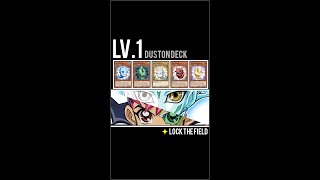 Yugioh Duel Links  Yuma  Here is my Special Duston Deck Lv1 [upl. by Thanh]