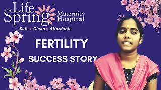 Fertility Success Story  LifeSpring Hospital Puranapul [upl. by Swiercz427]