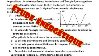 Exercice de LC étude énergétique 2bac الدراسة الطاقية بسهولة [upl. by Lirva233]