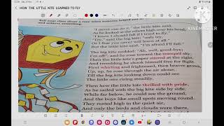 cbse class 4 poem gulmohar book poem name how the little kite learned to fly ytshorts motivation [upl. by Rhianon930]