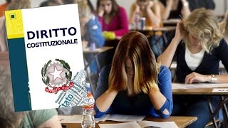 DIRITTO COSTITUZIONALE Lezione e Domande Esame [upl. by Hendrix]